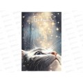Блокнот 40л ФЕН А5 Кот со звездами кл.,скоба, офсет 69255 *5/40