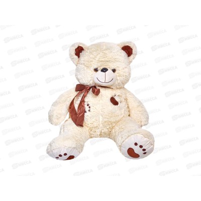 Медведь Френк 60см, МФР-90М цвет-молочный, с лентой  Мила