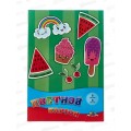 Цветной карт. А4 Апплика 8цв 8л ,Сладкое настроение, С0003-39*50