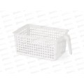 Корзина д/хранения с ручкой Белый М8973 *12 Корзина д/хранения с ручкой Белый М8973 *12