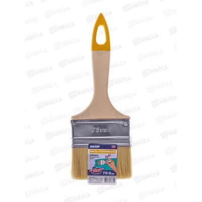 Кисть Столичная АКОР КФ 75* 8мм Кисть Столичная АКОР КФ 75* 8мм