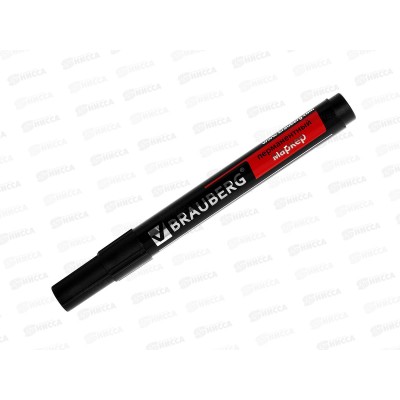 Маркер BRAU черн.3мм. 150465*12/144