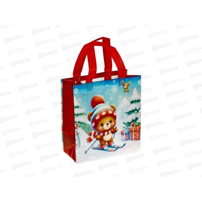 Сумка-шоппер 22*23*11 Новый год *12