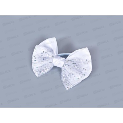 Резинка  д/в &quotШкольница стиль&quot сияние 12см белый 10691207