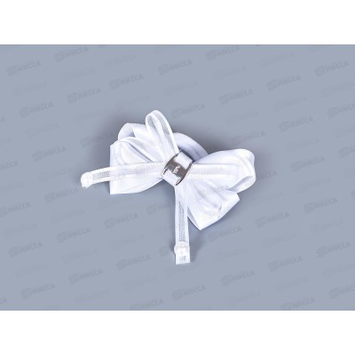 Резинка д/в "Школьница" бант жемчужинки 7,5см 3522165 Резинка д/в "Школьница" бант жемчужинки 7,5см 3522165