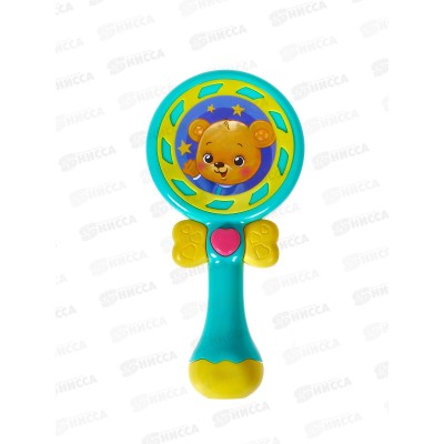 Погремушка "Мишка Роро" зеленый свет/звук 4516009 Погремушка "Мишка Роро" зеленый свет/звук 4516009