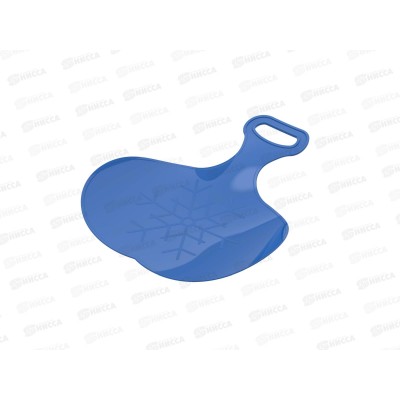 Санки-ледянки "Снежинка" (41х33,5см) АП 091