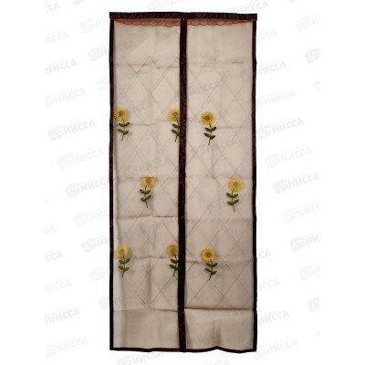 Занавес от насекомых 90х210 см., AL-25206 магнитный замок*60