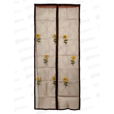 Занавес от насекомых 120х210 см., AL-25206-2 магнитный замок*60