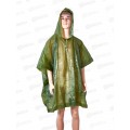 Дождевик ПОНЧО EVA01PG с чехлом зеленый 120мк