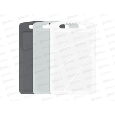 Набор разделочных досок (3шт) АП 329 (320х200мм, черный, серый, графит)  *20