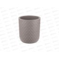 Кашпо БАБЛ 1,5л со вставкой Французский серый М3252 *8 Кашпо БАБЛ 1,5л со вставкой Французский серый М3252 *8