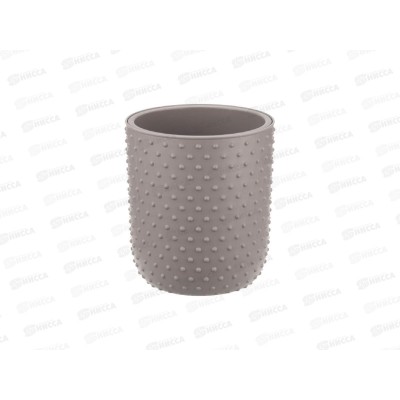 Кашпо  БАБЛ 1,5л со вставкой Французский серый М3252 *8