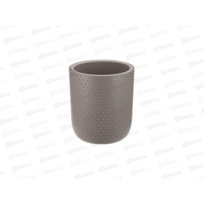 Кашпо  БАБЛ 4л со вставкой Французский серый М3253 *8