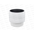 Кашпо СТРИП 40л со вставкой Белый М3414 *1 Кашпо СТРИП 40л со вставкой Белый М3414 *1