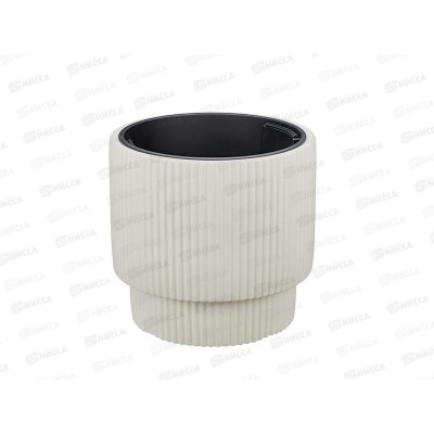 Кашпо СТРИП 40л со вставкой Кремовый М3414 *1 Кашпо СТРИП 40л со вставкой Кремовый М3414 *1