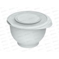 Миска для взбивания с крышкой "Кулинар" 2,1л (серый) АП 1056  *45