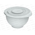Миска для взбивания с крышкой "Кулинар" 5,3л (серый) АП 1058 *36 Миска для взбивания с крышкой "Кулинар" 5,3л (серый) АП 1058 *36