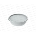 Миска 1,3л с крышкой "Шарм" (серый) АП 575  *50
