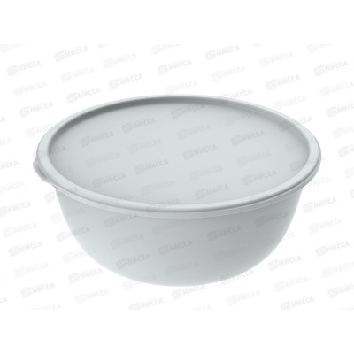 Миска 5,6л с крышкой "Шарм" (серый) АП 578