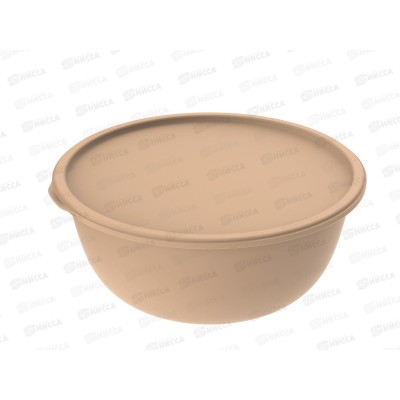 Миска 5,6л с крышкой "Шарм" (какао) АП 582 *50 Миска 5,6л с крышкой "Шарм" (какао) АП 582 *50