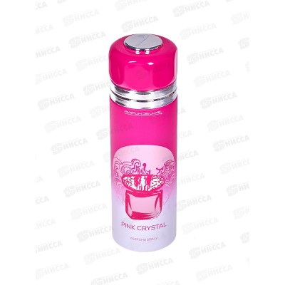 Парфюмированный дезодорант-спрей Pink Crystal 200мл *12 Парфюмированный дезодорант-спрей Pink Crystal 200мл *12