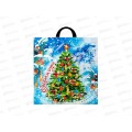 Пак. сумка НГ 40*42 Здравствуй,Ёлка *25/500