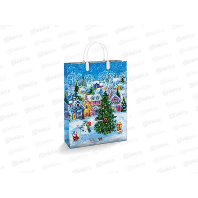 Сумочка пластик мягкий НГ 30*40 Детвора *40