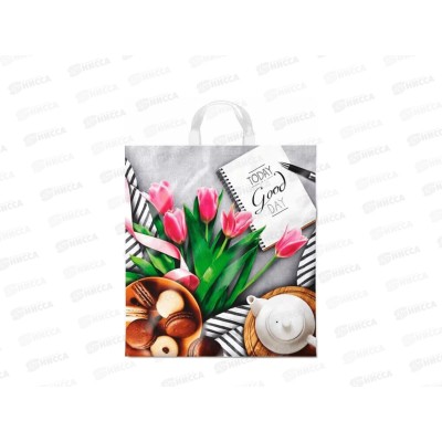 Пак. сумка ПНД 38*42 Завтрак *25/500