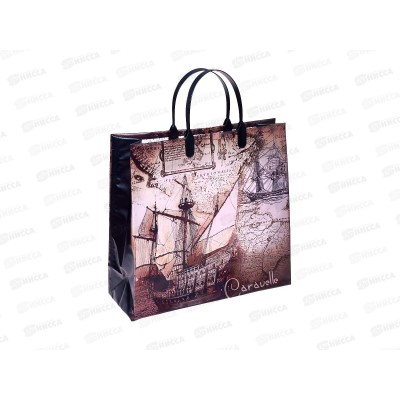 Сумочка пластик мягкий 30*30 Каравелла *40