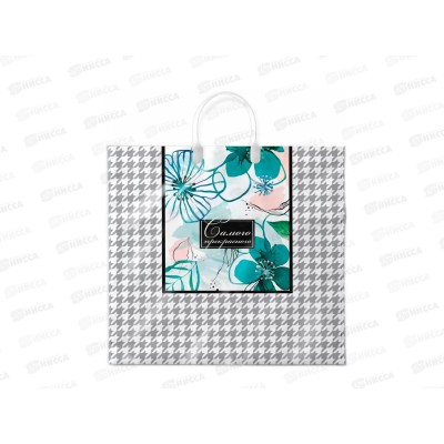 Пакет с пласт руч 38*35 Паттерн *10/100