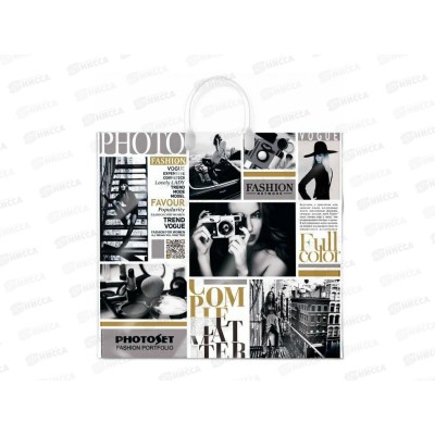 Пакет с пласт руч 38*35 Фотосет *10/100