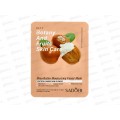 OBO Sadoer Peach Bubble маска тканевая для лица 25гр Масло ши  саше *1