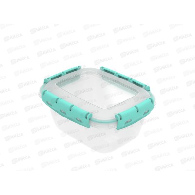 Контейнер с уплотнителем 1,5л (ланч-бокс), АП 703 (204х162х94мм) *40