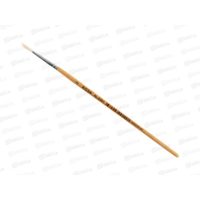 Кисть КОЗА №2 круглая худож., AL2281 *12