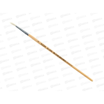 Кисть КОЗА №3 круглая худож., AL2282 *12