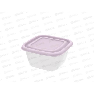 Контейнер для продуктов 0,6л "Прованс" (СВЧ), АП 167 (128х128х67мм)  *50