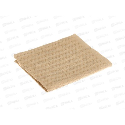 Полотенце кухонное вафельное 40*60 с петелькой Капучино