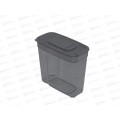 Контейнер для сыпучих продуктов 1,4л, дымчатый, АП 1135 (170х85х155мм) *49