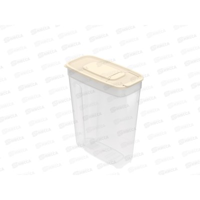 Контейнер для сыпучих продуктов 1,8л, слон. кость, АП 735 (170х85х205) *50 Контейнер для сыпучих продуктов 1,8л, слон. кость, АП 735 (170х85х205) *50