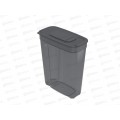 Контейнер для сыпучих продуктов 1,8л, дымчатый, АП 1136 (170х85х205мм) *50