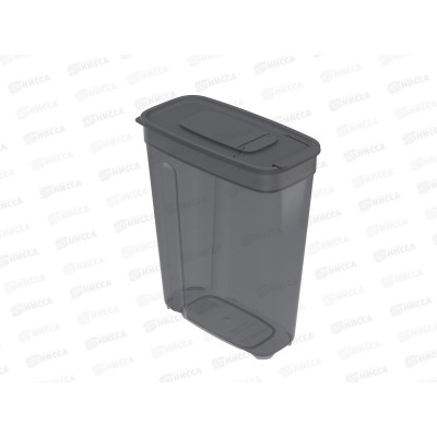 Контейнер для сыпучих продуктов 1,8л, дымчатый, АП 1136 (170х85х205мм) *50