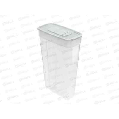Контейнер для сыпучих продуктов 2,2л, серый, АП 1133 (170х85х265мм) *48