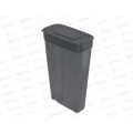 Контейнер для сыпучих продуктов 2,2л, дымчатый, АП 1137 (170х85х265мм)  *48