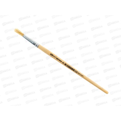 Кисть ArtSpace щетина кругл. №6, 14567 *10