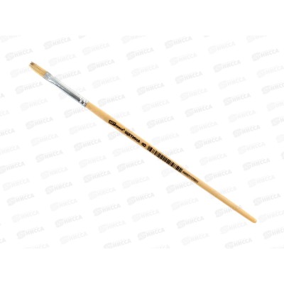 Кисть ArtSpace щетина плоская №8, 14585 *10