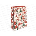 Пакет бумажный подарочный Новый год 26*32*12 0193.616