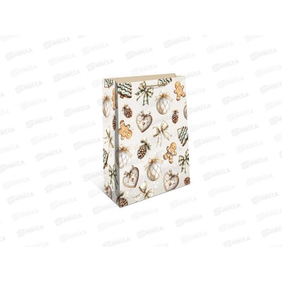 Пакет бум. подарочный НГ 33*42,5*10 0195.600