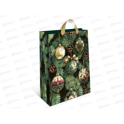 Пакет бум. подарочный стандарт плюс НГ 33*42,5*10 1318.921