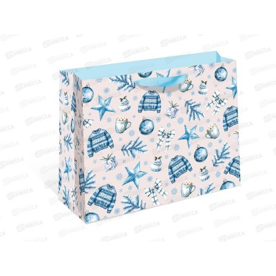 Пакет бум. подарочный стандарт плюс НГ 50*40*25 1327.940